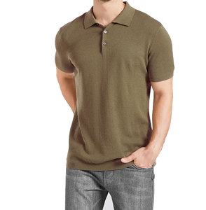 Camiseta de golf de poliéster 100% con sublimación personalizada hecha con fibra de algodón/Bambú - Product Image 4