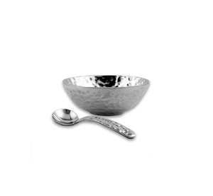 Bol de service en acier inoxydable de style moderne conçu avec une finition impeccable et un design minimaliste pour les expériences culinaires quotidiennes - Product Image 2