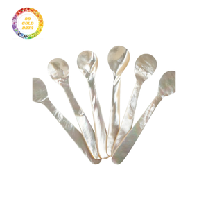 Cuillère en nacre écologique pour le caviar, le sel et les desserts Qualité d'exportation du Vietnam, OEM/ODM disponible - Product Image 1