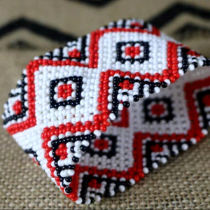 Cuentas geométricas de estilo étnico para mujer, para pulsera, tejidas a mano, ajustables, MBG, cuentas de semillas, oro, turquesa, Ópalo, perla, flor, fiesta - Product Image 4