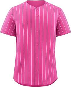 Gran oferta de camisetas de béisbol lisas, venta al por mayor, camiseta de béisbol de alta calidad a rayas en blanco personalizada, sin revisiones aún listas para enviar - Product Image 1