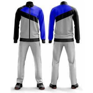 Survêtement de football de haute qualité pour hommes Meilleur pas cher Fermeture à glissière complète Personnalisable Designer Sportswear Vente en gros Club Training Jacket Sets - Product Image 3