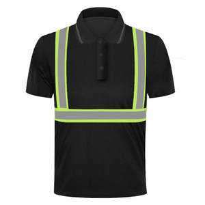 Uniformes de Trabajo Personalizados, Camisetas Polo de Alta Visibilidad para Hombre, Cintas Reflectantes, Camisetas Polo de Seguridad, Ropa de Trabajo de Alta Visibilidad, Polos de Seguridad Vial - Product Image 5