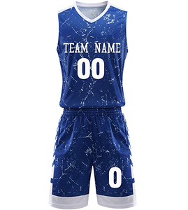 Vêtements de sport de basketball personnalisés à sublimation, nouvelle conception, tailles adultes, vente en gros, logo/couleur personnalisés imprimés - Product Image 2