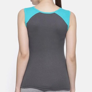 Camiseta sin mangas de algodón de alta calidad en blanco liso para mujer, ropa de verano sostenible transpirable, camiseta sin mangas de algodón personalizada para mujer al por mayor - Product Image 2