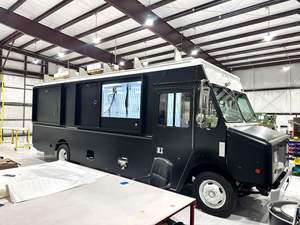 Camión de Comida, Remolque de Café, Carrito de Vendedor Ambulante, Camioneta de Comida, Carrito de Hot Dogs, Remolque de Comida Pequeño Vintage, Totalmente Equipado - Product Image 2