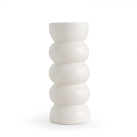 Vase à fleurs moderne en céramique en forme de bulle, vase décoratif contemporain pour table de salon et décoration intérieure
