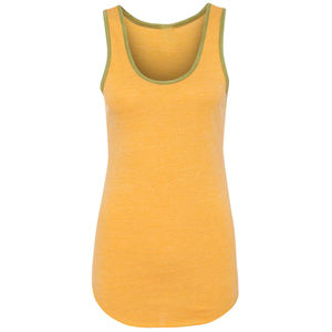 Camiseta sin mangas de poliéster OEM para mujer, camiseta sin mangas de secado rápido con dobladillo curvo para mujer, camiseta sin mangas atlética para gimnasio para mujer 2025 - Product Image 1