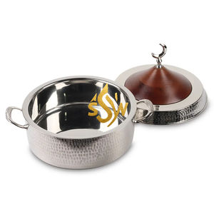 Cacerola de Acero Inoxidable Premium, Diseño Artesanal Estilo Americano, Ecológica, Apta para Lavavajillas, para Servir Alimentos Calientes - Product Image 2