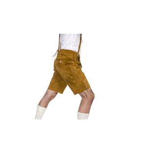 2025 hommes décontracté Lederhosen mi nouvelle Collection d'hiver personnalisé Style attrayant motif solide écologique Anti-rides prix - Product Image 2