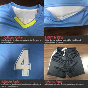 Haute qualité respirant hommes et femmes adultes costumes basket-ball uniformes sport 100% Polyester 220g costume de sport - Product Image 5