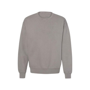 Plain Dyed Plush Blank Jogger White Crewneck Cotton Sudadera con capucha personalizada - Product Image 1