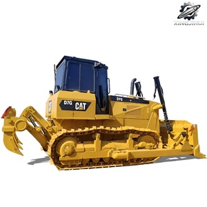Bulldozer CAT D7G d'occasion en bon état et abordable, avec chenilles Caterpillar, pour les travaux de construction lourds - Product Image 1