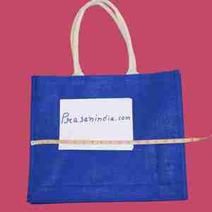 PrasanIndia Bolsas de compras de yute con mango acolchado de algodón Tamaño y color personalizables-Característica única ¡Tienes una que tienes, amigo! - Product Image 3