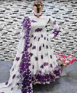 ชุดสلوار คามีซ ผ้าจอร์เจตต์เน็ตไหมปักลายลูกปัด งานปักเลื่อม สำหรับงานปาร์ตี้ ราคาขายส่ง เสื้อผ้าชาติพันธุ์ - Product Image 6