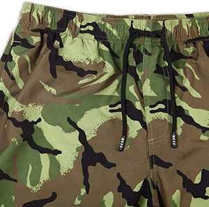 Pantalones cortos de gimnasio de camuflaje para hombre 2 en 1 de secado rápido, transpirables, para correr, entrenamiento, doble capa, pantalones cortos de Fitness con bolsillos con cremallera - Product Image 3