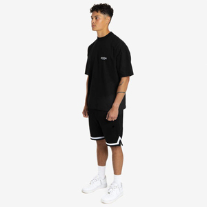 Custom Black Basketball <b>Shorts</b> Men <b>Women</b> Streetwear Sporty Drawstring Waist Loose Fit Breathable Comfortable BottomsDDP shipping - Product Image 4