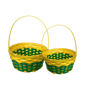 Cestas de almacenamiento de bambú ligeras y duraderas, cesta de flores para almacenamiento de frutas, artesanía vietnamita, perfecta para cualquier espacio - Product Image 1