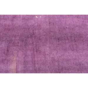 Alfombra Turca Vintage de 3.9x8.3 pies (120x254 cm), Alfombra con Puntos Morados y Grises - Product Image 5