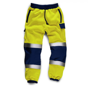 Pantalones de trabajo personalizados de alta calidad para hombre, tela duradera, transpirable, de alta visibilidad, pantalones de seguridad con cremallera, nuevo diseño, ropa de trabajo de carga - Product Image 5