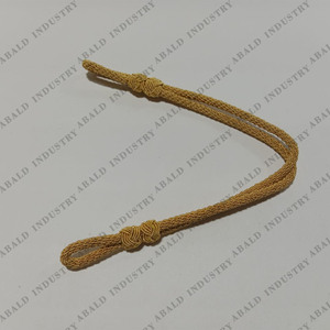 Nouveau design de cordon personnalisé pour serre-tête cérémonial respirant en fil de bullion - Product Image 2