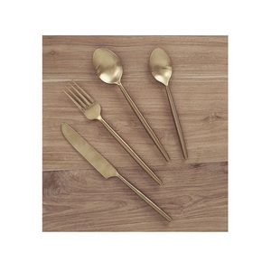 Ensemble de couverts en laiton de dernière génération, qualité supérieure, taille et forme personnalisées, pour hôtel et restaurant - Product Image 1
