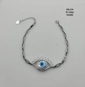 Fine Fashion jewelry 925 bracelet oeil en argent pour femmes, bracelet en argent sterling 925 plaqué personnalisé pour femmes - Product Image 1