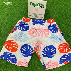 Shorts de plage formels pour hommes, imprimés par sublimation, en tissu Oxford, écologiques, respirants et à séchage rapide, pour la plage ou les sports d'été - Product Image 1