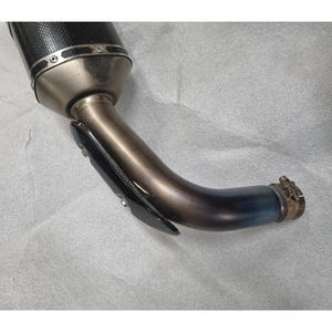 Para AKRAPOVIC, Silenciador de Escape Izquierdo de Fibra de Carbono para R1 Big Bang 09-14, Nuevo, Sistema de Escape de Acero para Motocicleta - Product Image 4