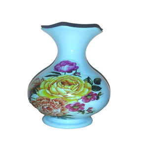 Antiguo maceta de exhibición hermoso florero de madera hecho a mano para la decoración del hogar o la oficina para ocasiones de Pascua o boda - Product Image 5