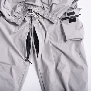 Pantalons de snowboard cargo amples et imperméables pour hommes, coupe ample, respirants, coupe-vent, grande taille, fermeture éclair, pantalons de ski - Product Image 3