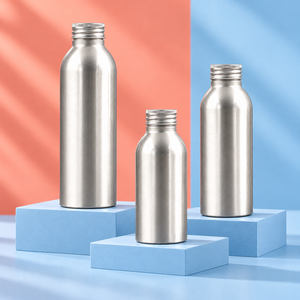 Botellas de Agua de Metal con Tapa de Rosca de Aluminio Cepillado para Bebidas - Product Image 3