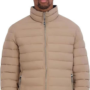 Veste matelassée personnalisée de haute qualité pour hommes, mode promotionnelle d'hiver, grande taille, veste matelassée personnalisée pour hommes - Product Image 3
