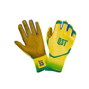 Guantes de Bateo de Béisbol OEM en Oferta, Guantes de Cuero Personalizados al por Mayor, Cierre de Botón Ambidiestro, Cómodos y Antideslizantes para Adultos - Product Image 1