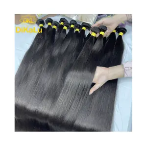 Easy To Use Able To Dye Iron Non-Remy Top Raw Hair Straight / Body Wave Texture Wholesale From Vietnamese Brand