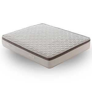 Italian-Made 800 Pocket Spring Mattress 27 cm Height 7 Differentiated Zones Firmness H2 6 cm <b>Memory</b> <b>Foam</b> 100% Handcrafted - Product Image 2