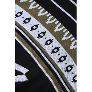 Hoodies Saison Pull Pull Homme Pull Tricoté Conception Personnalisée Laine Mélange Sweat À Capuche Pull En Tricot Broderies Jacquard À Capuche - Product Image 4