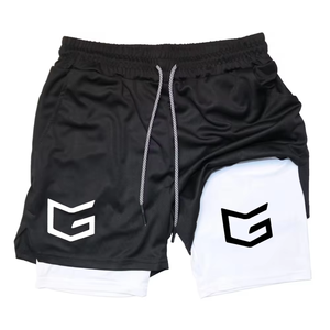 Pantalones cortos deportivos de alta calidad para hombre, shorts de entrenamiento personalizados, venta al por mayor - Product Image 6