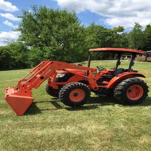 Nouveau tracteur à roues Kubota M954 95hp avec machines agricoles Mini chargeur compact d'occasion Deuxième fourni FR États-Unis Terres agricoles - Product Image 1