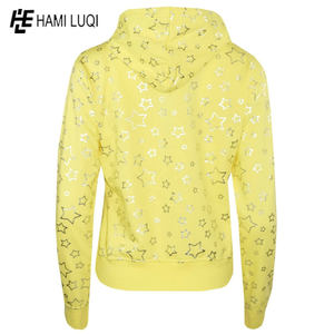 Haute qualité 100% coton polaire en gros femmes sweats à capuche sweat Logo personnalisé sweats à capuche et sweat-shirts pull - Product Image 2