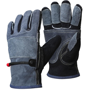 Gants de travail de conducteur en cuir de vachette de qualité supérieure résistants à la chaleur gants de travail de conduite à usage général vente en gros - Product Image 1