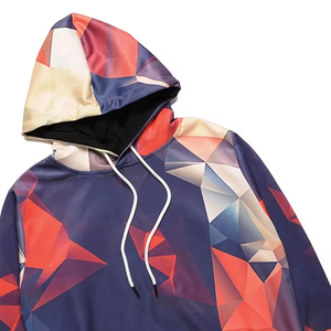 Customizable Men's Sweatshirt <b>Hoodie</b> Set <b>American</b> Size 100% Polyester Plain <b>Hoodie</b> Blank for Sublimation for Winter - Product Image 3