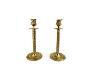 Bougeoir en aluminium minimaliste contemporain Finition géométrique moderne pour Noël pour le salon et le mariage Style d'événement - Product Image 1