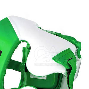 Protector de cabeza de boxeo personalizado precio al por mayor Kickboxing Judo Karate boxeo lucha entrenamiento protectores de cabeza - Product Image 5