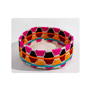 Modern Boho Chic Handmade Jute Seagrass Woven <b>Storage</b> Basket with Custom Color & Size for <b>Kitchen</b> Spice Use - Product Image 1