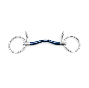 บิตม้าฝึกมืออาชีพแบบใหม่ ปากบิตทองแดงแบบสองข้อต่อ - Product Image 6