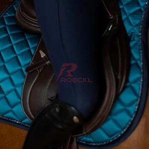 Almohadilla de sillín inglesa con estilo personalizada, forro suave transpirable, acolchado, duradero, para todo uso, almohadillas de Sillín para montar a caballo - Product Image 5