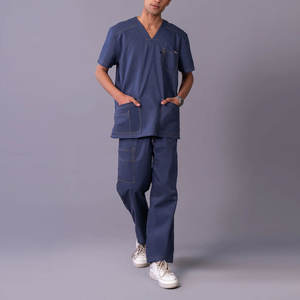 Tenue de travail unisexe de qualité supérieure, livraison rapide, nouveau style, vente en ligne, ensemble de vêtements médicaux pour hôpital - Product Image 1