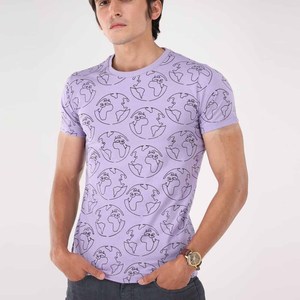 Ringer T-shirts T-shirt personnalisé de haute qualité T-shirts en coton uni pour hommes et femmes Design Design T-shirt personnalisé - Product Image 2