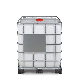 Contenitore IBC per merci pericolose, pallet in PE, 1000 litri, apertura NW150, uscita NW50 - Product Image 3